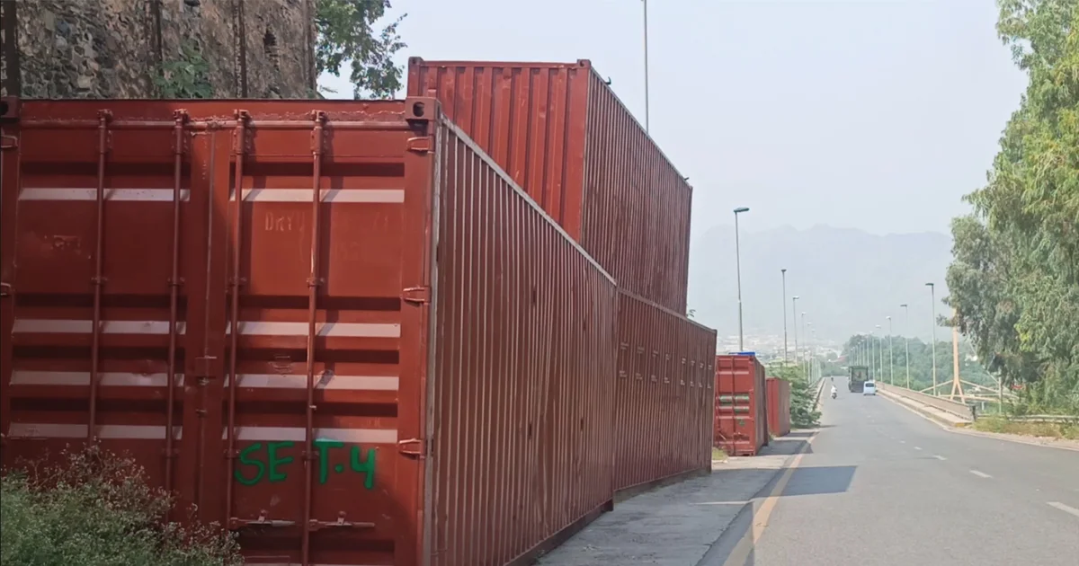 Capital grinds to a halt amid massive security lockdown and motorway closures ahead of PTI protest