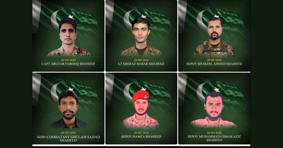 Six soldiers killed