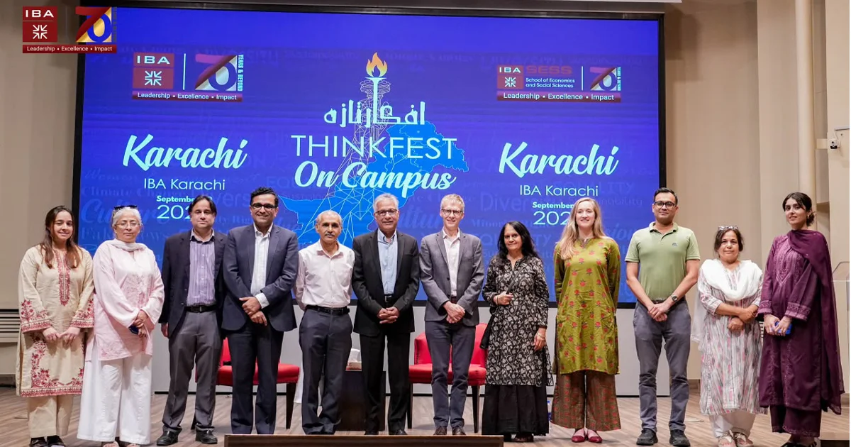 IBA Karachi hosts ThinkFest on Campus to drive academic and policy dialogue for youth