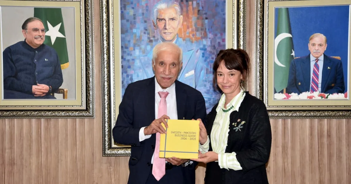 Pakistan and Sweden revive bilateral investment treaty and pledge economic boost